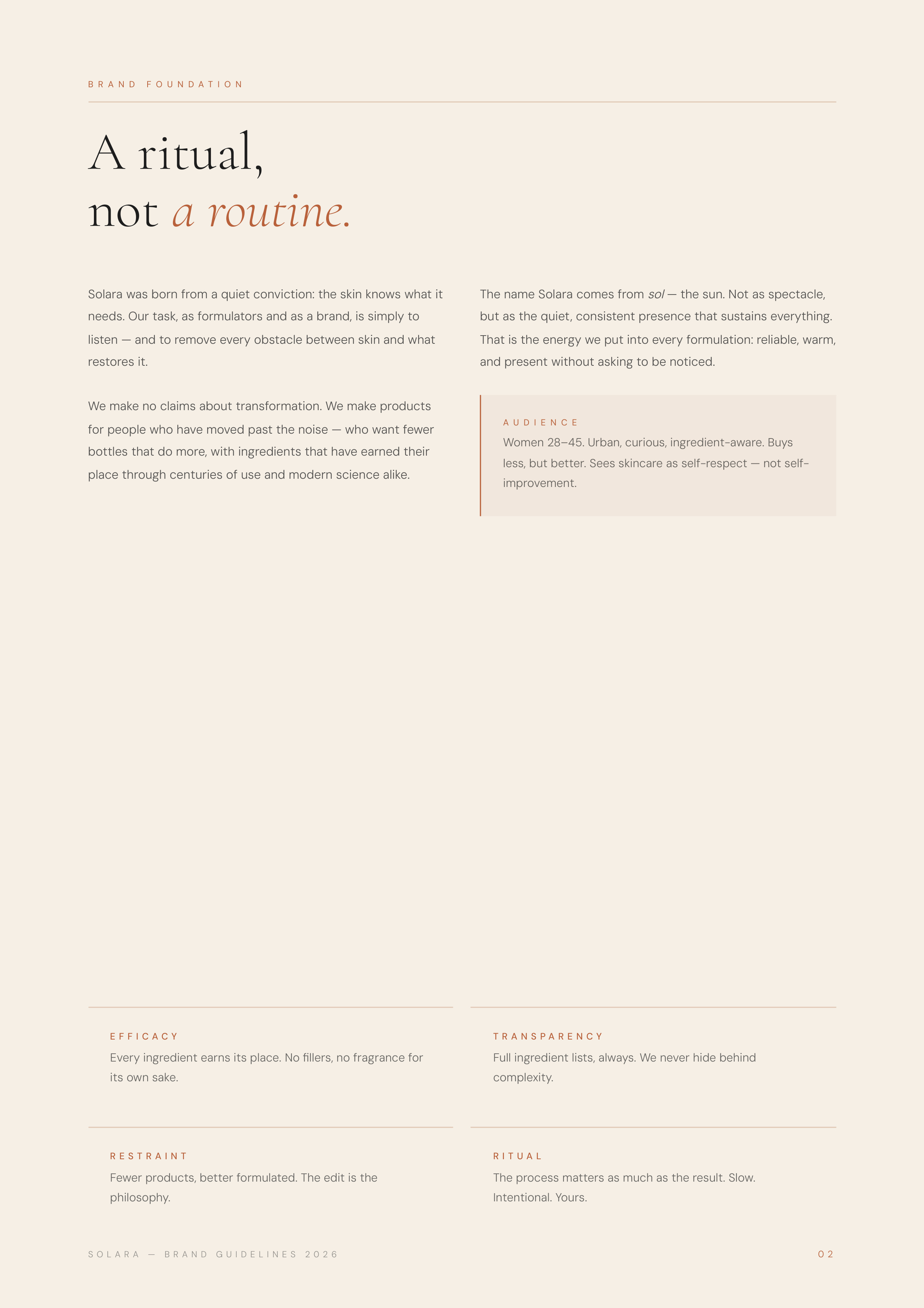 Brand Story